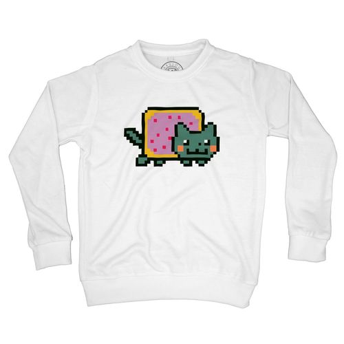 Sweat-Shirt Enfant Nyancat Cat Flying Chat Voalnt Fun Funny