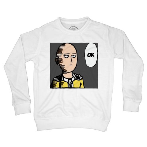 Sweat-Shirt Enfant One Punch Man Saitama Ok Manga Anime