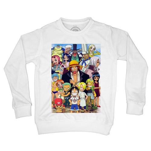 Sweat-Shirt Enfant One Piece Enfant Shank Le Roux One Piece Manga