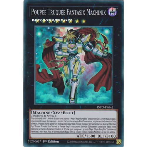 Yu Gi Oh Info Fr042 Poupée Truquée Fantasix Machinix Super Rare