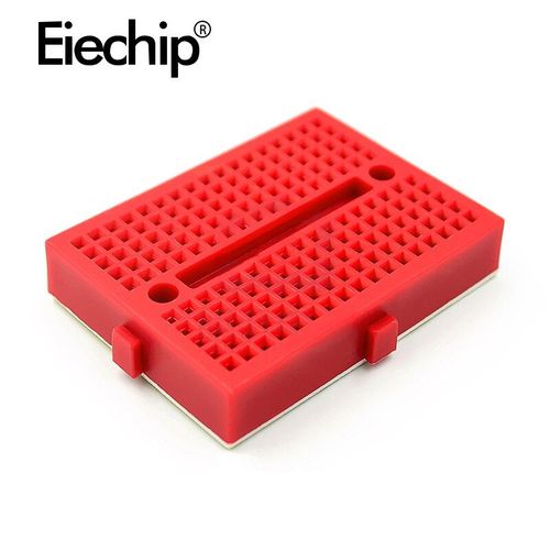 Red Mini planche à pain sans soudure, SYB-170, carte de Test d'expérimentation, 170 points d'attache, bricolage pour Arduino, 65 pièces dupont Line, 1 pièce