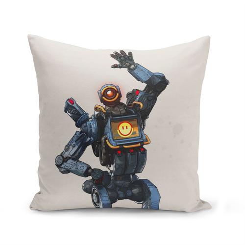 Housse De Coussin 40x40 Cm Apex Legends Pathfinder Battle Royale Jeux Video Robot