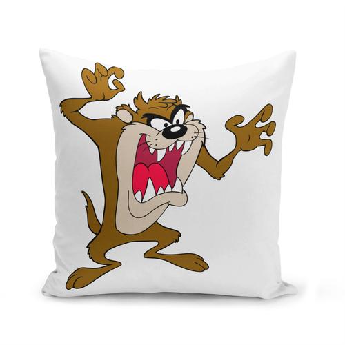 Housse De Coussin 40x40 Cm Taz Diable De Tasmanie Dessin Anime Enfant Cartoon