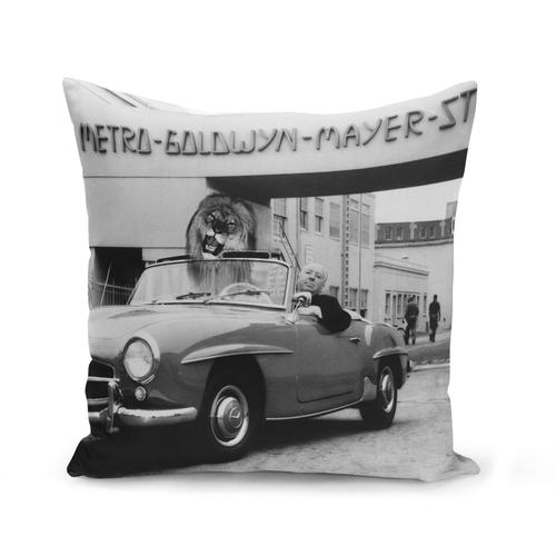 Housse De Coussin 40x40 Cm Alfred Hitchchock Mgm Lion Realisateur Hollywood Photo