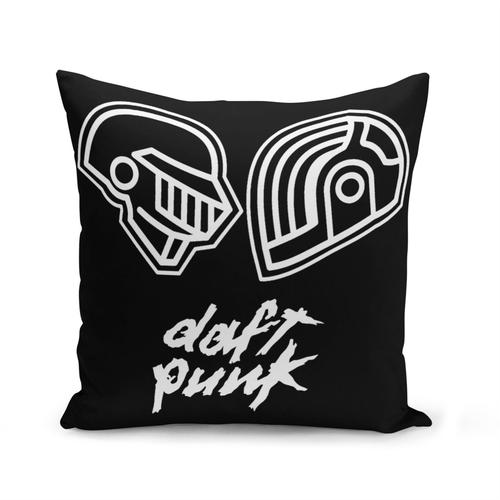 Housse De Coussin 40x40 Cm Daft Punk Casque Robot Electro Random Access Memory