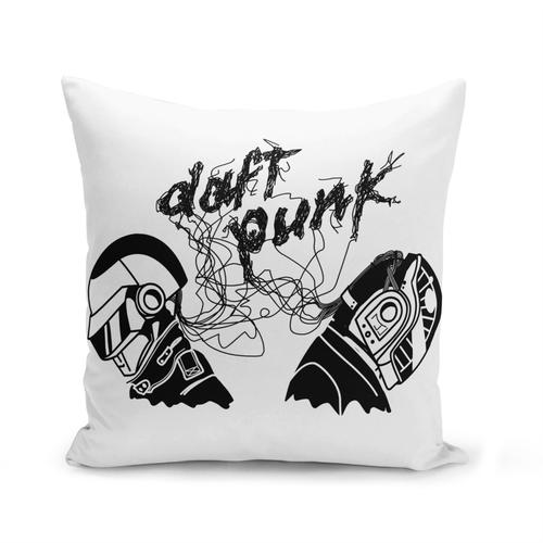 Housse De Coussin 40x40 Cm Daft Punk Artwork Robot Electro Random Access Memory Electro