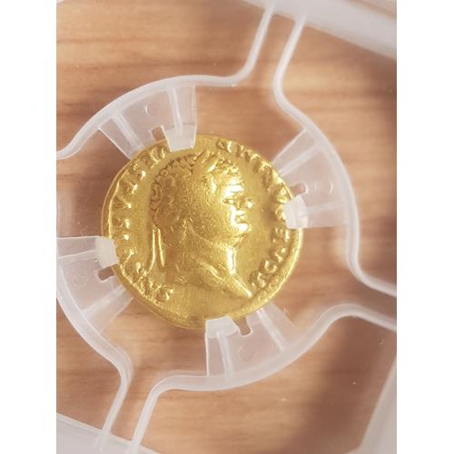 Monnaie Empire Romain Titus Aureus 69-79 6.83g F Geni