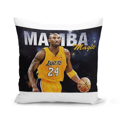 Housse De Coussin 40x40 Cm Lakers / Kobe Bryant / Magic Mamba / Basketball