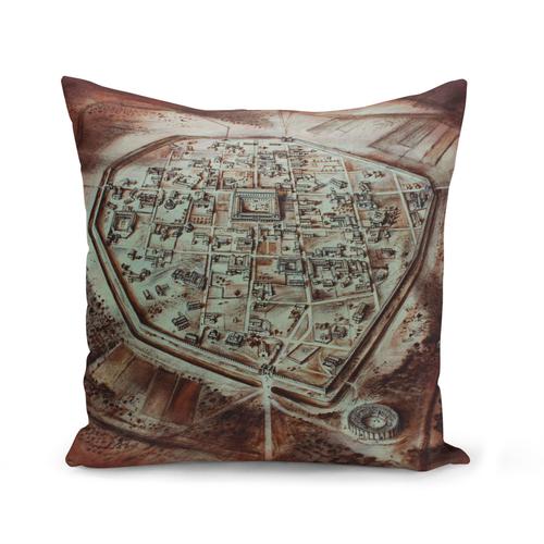 Housse De Coussin 40x40 Cm Rome Durant L'empire Romain Alan Sorrell Dessin Illustration