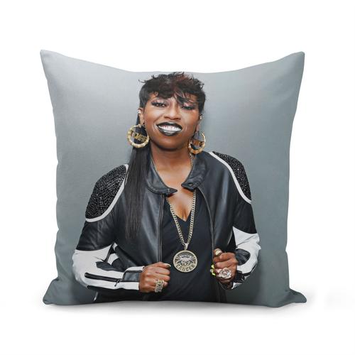 Housse De Coussin 40x40 Cm Missy Elliott Rap Hip Hop Zodiac Cancer 2000