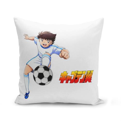 Housse De Coussin 40x40 Cm Olive Et Tom Captain Tsubasa Manga Cartoon Nouveau Football