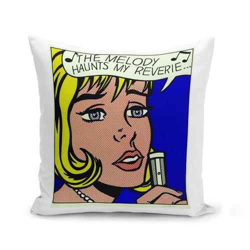 Housse De Coussin 40x40 Cm Reverie / Par Roy Lichtenstein / Pop Art / Comics