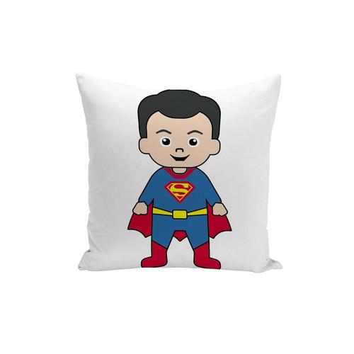 Housse De Coussin Bébé Superman Dessin Mignon 40x40cm