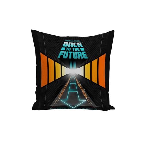 Housse De Coussin Affiche De Film De Livio Bernardo Back To The Future Original Art 40x40cm