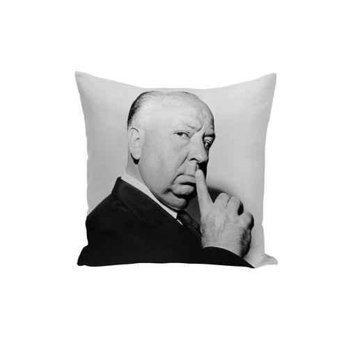 Housse De Coussin Photo De Star Célébrité Alfred Hitchcock Réalisateur Cinéma Original 1 40x40cm