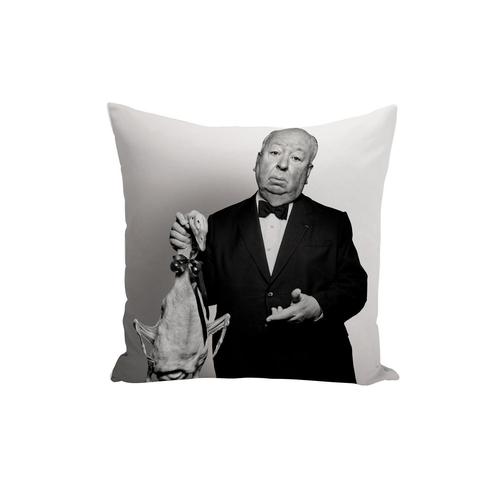 Housse De Coussin Photo De Star Célébrité Alfred Hitchcock Réalisateur Cinéma Original 4 40x40cm