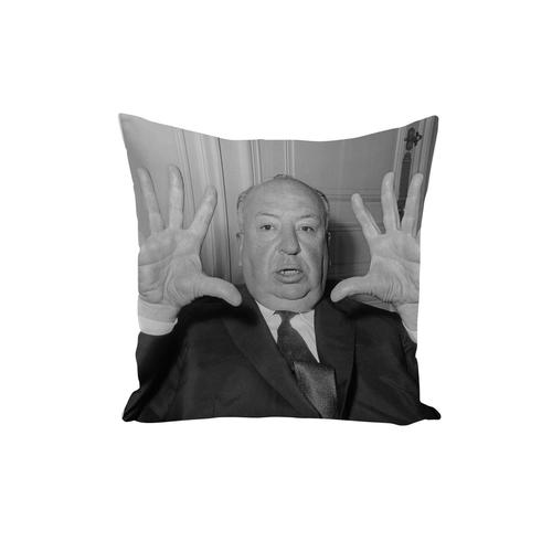 Housse De Coussin Photo De Star Célébrité Alfred Hitchcock Réalisateur Cinéma Original 7 40x40cm