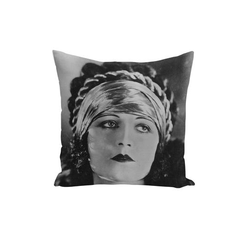 Housse De Coussin Photo De Star Célébrité Pola Negri Actrice Vieux Cinéma Original 40x40cm
