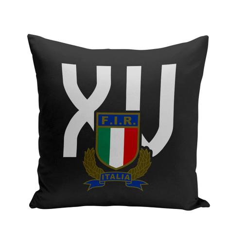 Housse De Coussin 40x40 Cm Xv Italie Rugby Sport Ballon Equipe