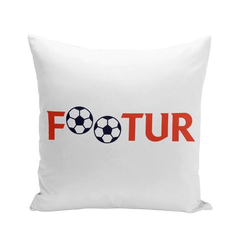 Housse De Coussin 40x40 Cm Footur Football Future Sport Foot Ballon