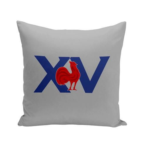 Coussin 40x40 cm XV France Rugby Sport Ballon Equipe