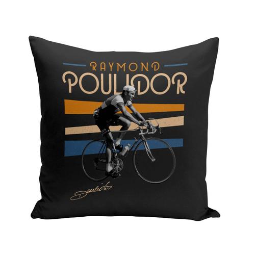 Housse De Coussin 40x40 Cm Raymond Poulidor Vintage Vélo France Cyclisme Tour