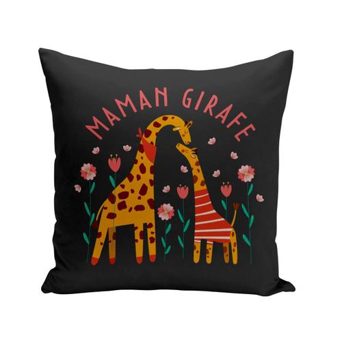 Housse De Coussin 40x40 Cm Sophie La Maman Girafe Dessin Illustration