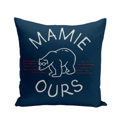 Housse De Coussin 40x40 Cm Mamie Ours Famille Animal Polaire