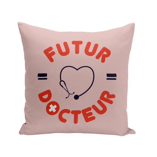 Housse De Coussin 40x40 Cm Futur Docteur Métier Avenir Santé Médecin