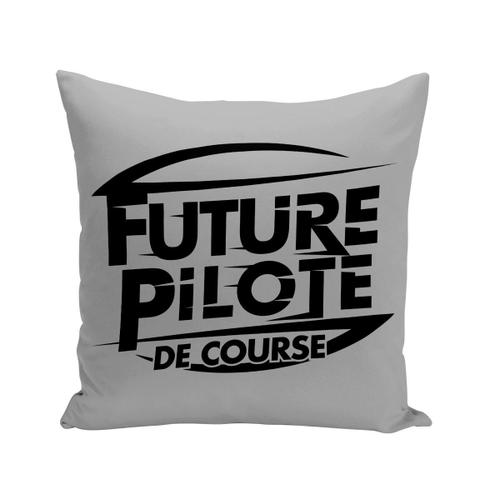 Housse De Coussin 40x40 Cm Future Pilote De Course Voiture Sport