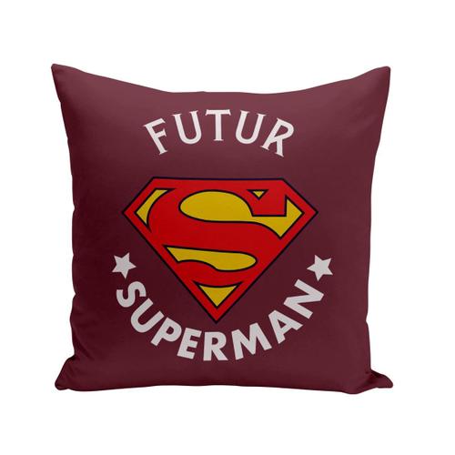 Housse De Coussin 40x40 Cm Futur Super Hero Man Comics Bd