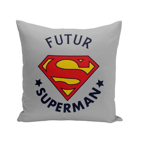 Housse De Coussin 40x40 Cm Futur Super Hero Man Comics Bd