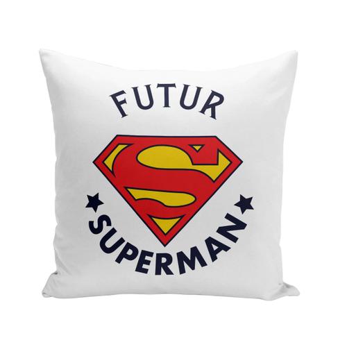 Housse De Coussin 40x40 Cm Futur Super Hero Man Comics Bd