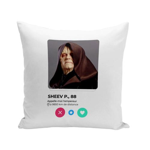 Housse De Coussin 40x40 Cm Sheev Palpatine Réseau Social Rencontre Amour Sith