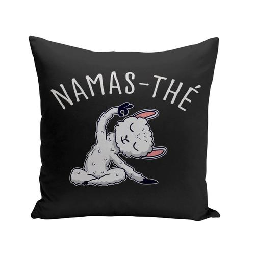 Housse De Coussin 40x40 Cm Namas-Thé Brebis Animaux Mignon Indien Thé