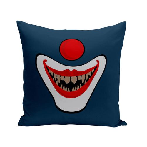 Housse De Coussin 40x40 Cm Clown Diabolique Monstre Halloween Peur Horreur