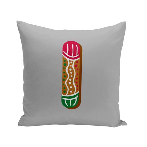 Housse De Coussin 40x40 Cm I Ines Ilan Lettre Alphabet Prénom Noel Enfant