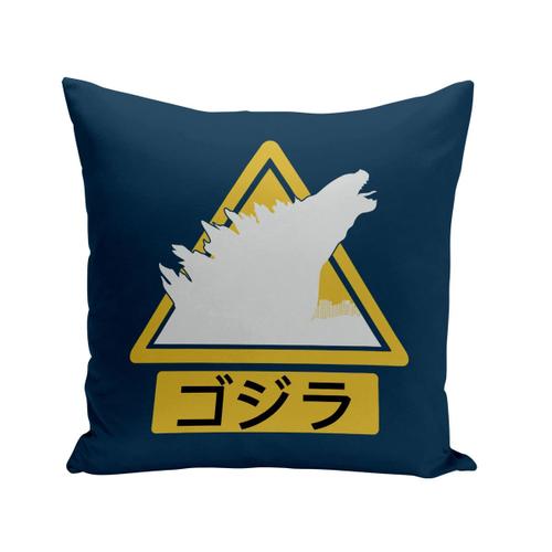 Housse De Coussin 40x40 Cm Dinosaure Monstre Tokyo Japon Asie Culture Film