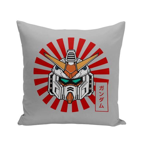 Housse De Coussin 40x40 Cm Robot Futuriste Manga Anime Japon Asie Culture