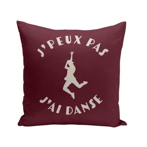 Housse De Coussin 40x40 Cm J'peux Pas J'ai Danse Hip Hop Salsa Classique