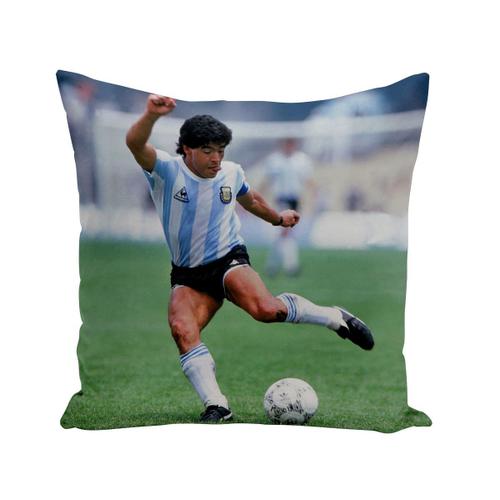 Housse De Coussin 40x40 Cm Diego Maradona 10 Argentine Football Tir