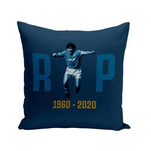 Housse De Coussin 40x40 Cm Rip Maradona 1960 - 2020 Argentine Football Naples