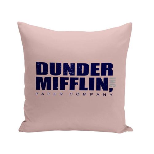 Housse De Coussin 40x40 Cm Dunder Mifflin Geek Serie Tv Film Humour