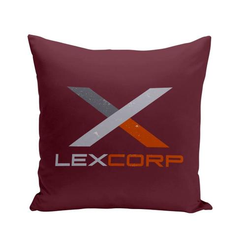 Housse De Coussin 40x40 Cm Lexcorp Geek Jeux Video Serie Film Comics