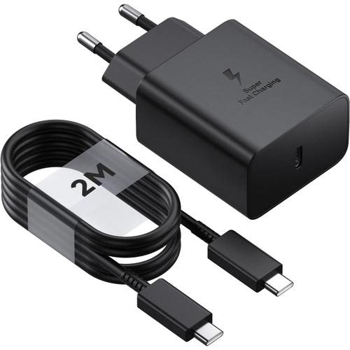 45w 45w Samsung Chargeur Rapide, Port Usb Type C Cable Chargeur Samsung Ultra Rapide Chargeur Compatible Avec Samsung Galaxy S24 Ultra/S23/S2 Plus/S21 Fe 5g/Note 20 Ultra/A53/A52/A72,Galaxy Tab S8+