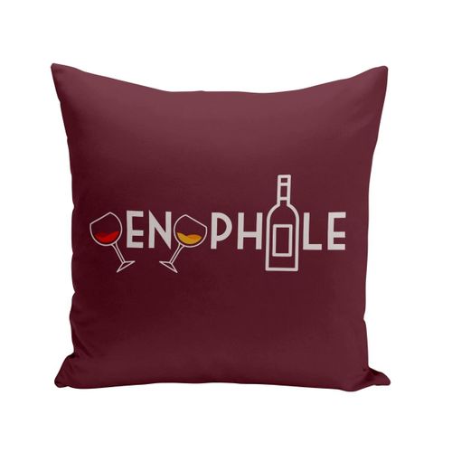 Housse De Coussin 40x40 Cm Oenophile Amateur De Vin Bordeaux Bourgogne France