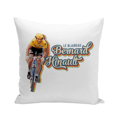 Coussin 40x40 Cm Bernard Hinault Vintage Vélo France Cyclisme Tour