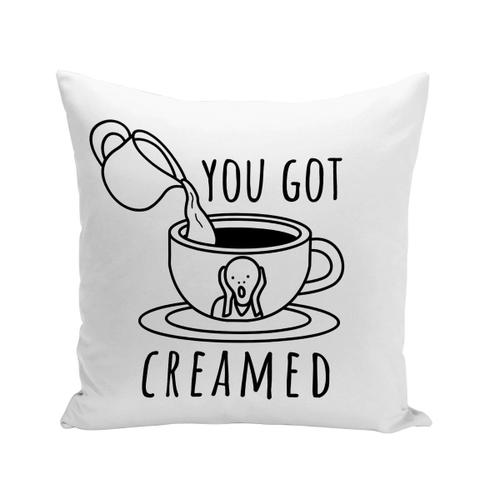 Coussin 40x40 Cm You Got Creamed Coffee Cream Milk