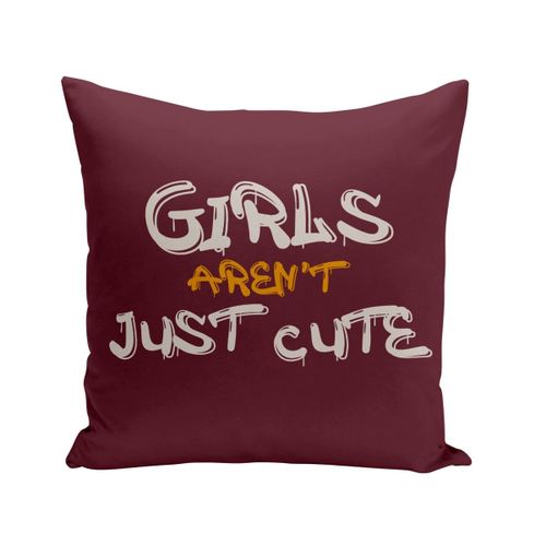 Coussin 40x40 Cm Girls Aren't Just Cute Féminisme