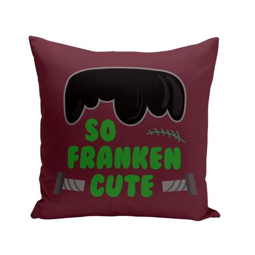 Coussin 40x40 Cm Monstre Mignon Halloween Peur Horreur Film